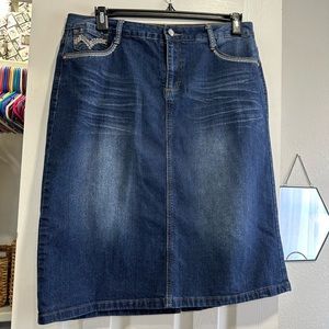 Cato Denim Skirt